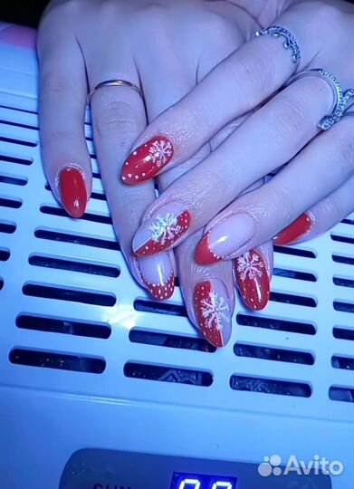 Наращивание ногтей с выездом на дом