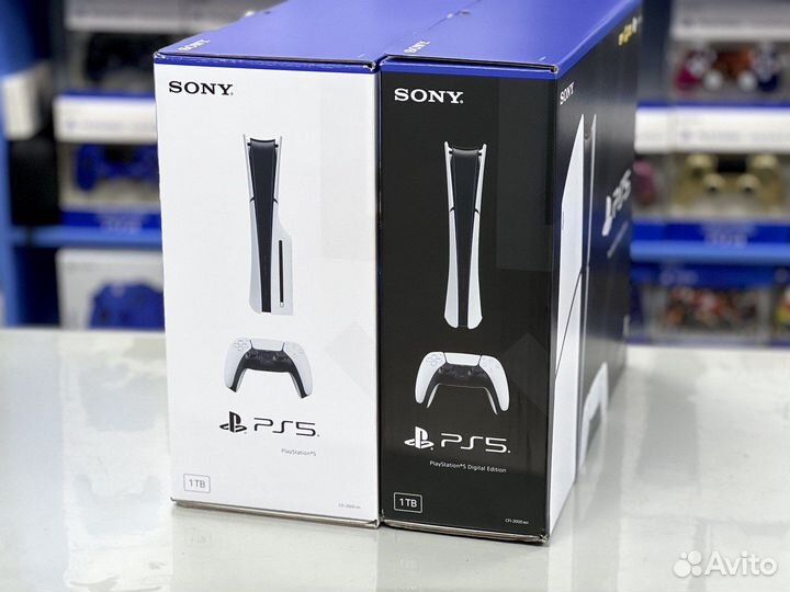 PlayStation 5 Slim 1Tb новая в наличии + доп SSD