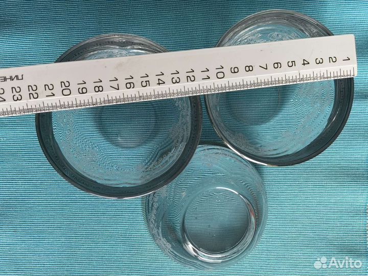 Ваза хрустальная 3 шт