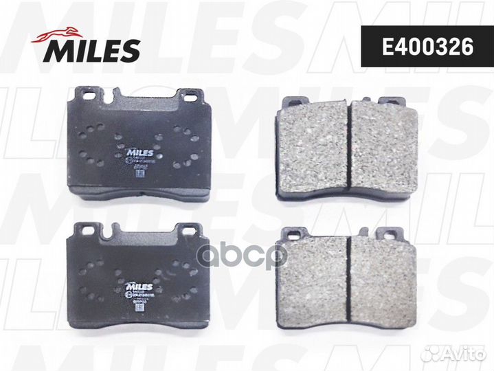 Колодки тормозные MB W140 91-98 передние