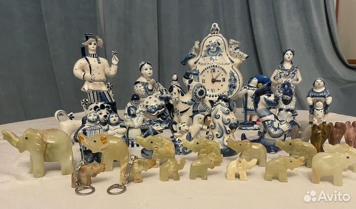 Фигурки гжель