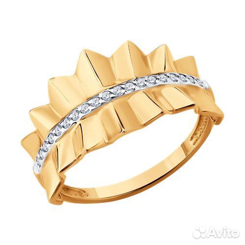 Кольцо Diamant из золота, 51-110-02902-1, р.17,5