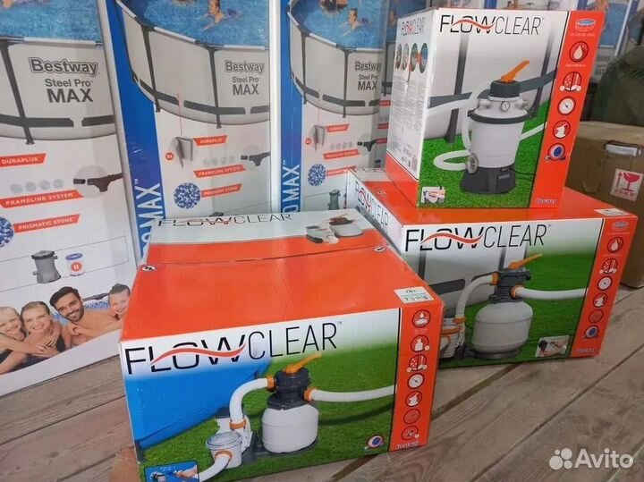 Песочные фильтр - насос Bestway