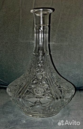 Графин декантер Морской гхз СССР винтаж
