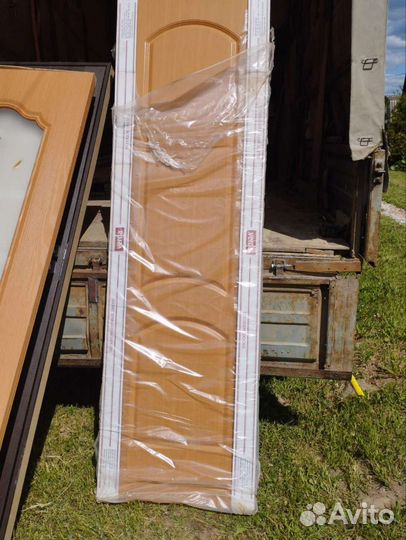 Дверное полотно без коробки 60 см, арка