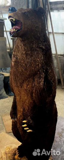 Садовые фигуры. Медведь. Изделия из дерева