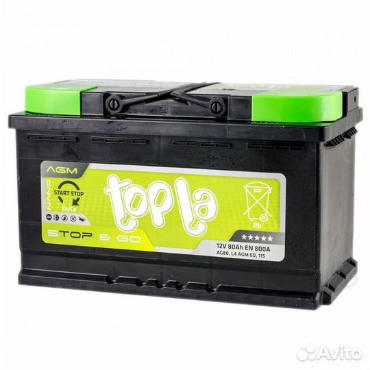 Topla 80 AGM Stop&Go