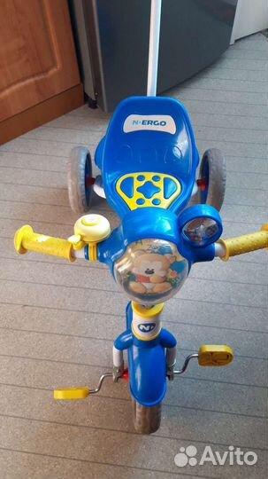 Детский трехколесный велосипед бу