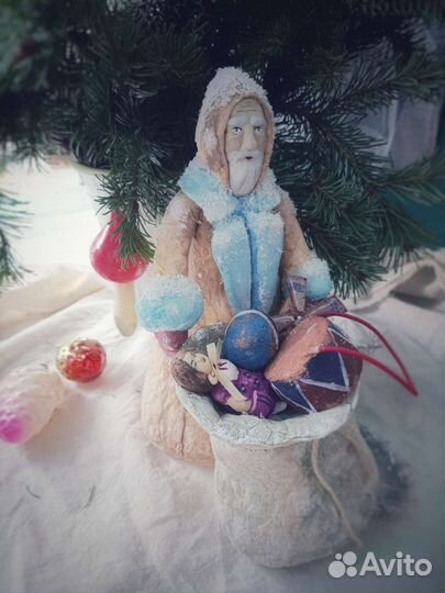 Дед мороз, ватный