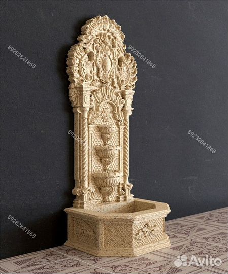 Декоративный фонтан садовый