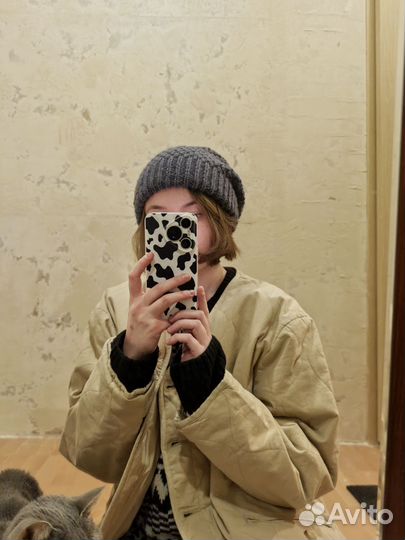 Шапка женская вязаная