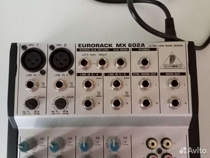 Микшерный пульт Behringer Eurorack MX602A