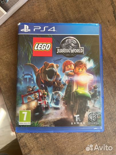 Диск ps4 Lego jurassic world