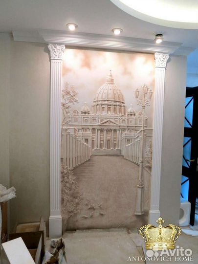 Пилястра из гипса