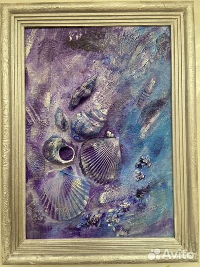 Картина из ракушек