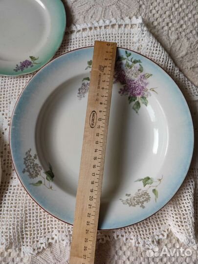 Старинная тарелка