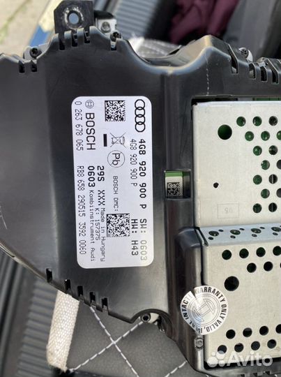 Приборная панель Audi A6 c7 рестайлинг