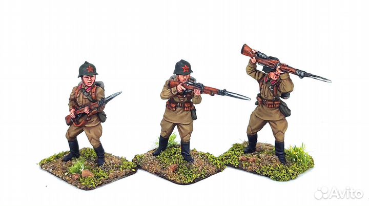 Набор оловянных солдатиков 