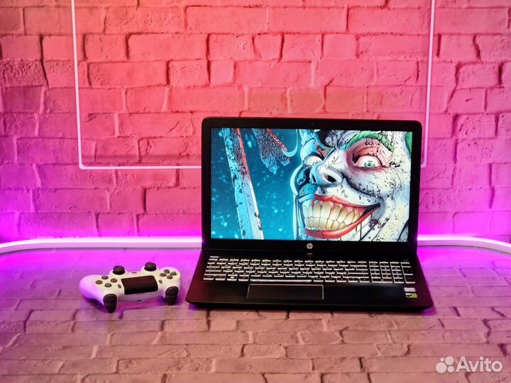 Ноутбук HP Core i5 GTX1050 SSD + 1Tb IPS FullHD