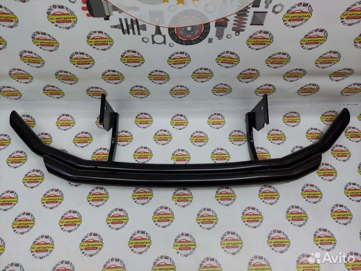 Защита бампера УАЗ Патриот RS «Труба двойная» d63