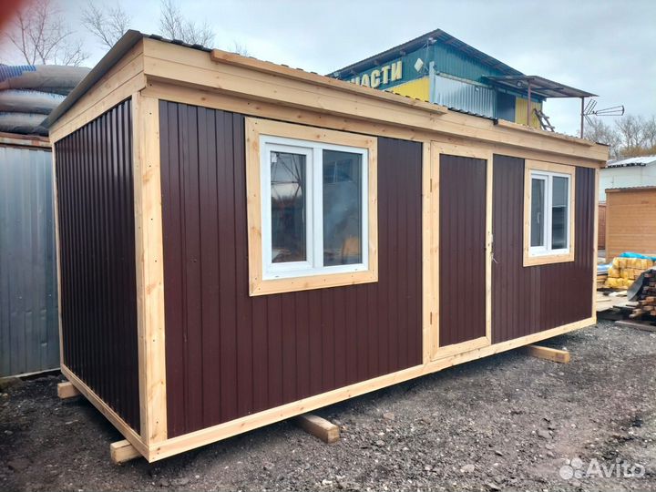 Бытовка- распашонка 6*2.30