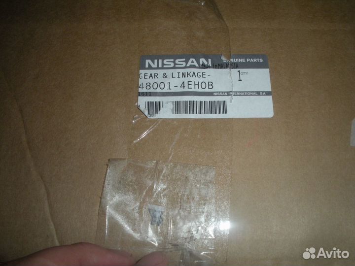 Рулевой механизм /рулевая рейка/ nissan qashqai