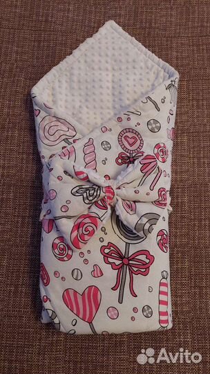 Конверт на выписку для девочки зима