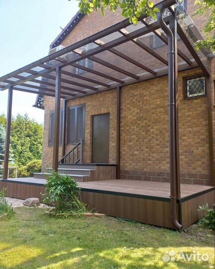 Пристройка, терасса, веранда,беседка