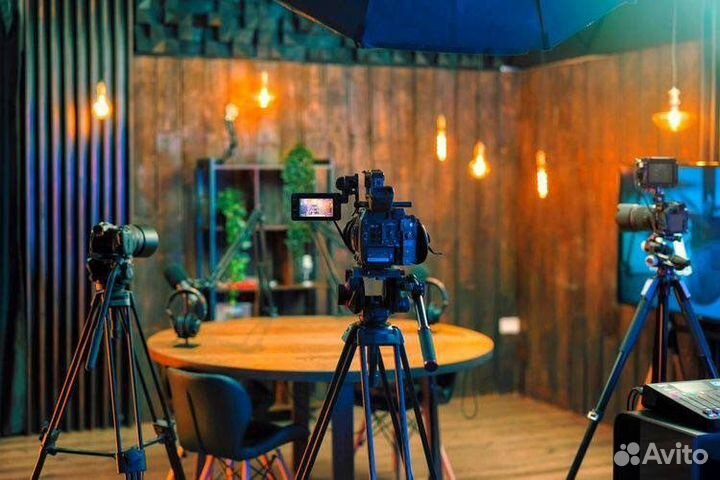 Видеостудия съемка рилс, ютюб аренда