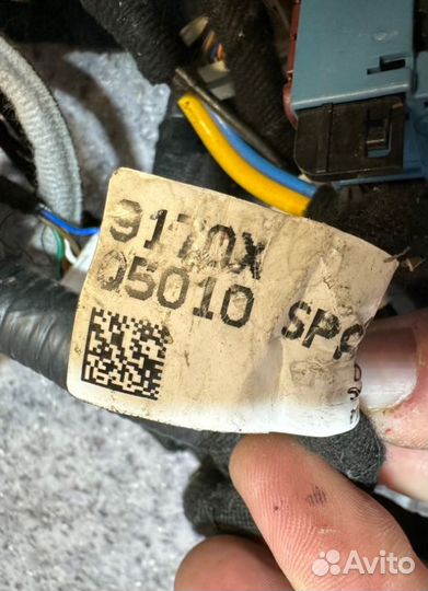 Проводка подпанельная Kia Seltos SP2 1.6 G4FG МКПП