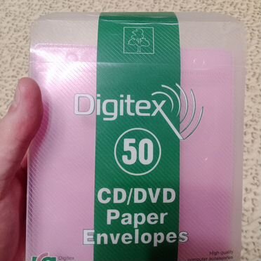 Упаковка для компакт дисков CD/DWD