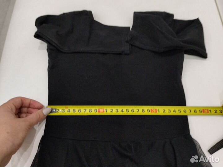 Купальник гимнастический с юбочкой