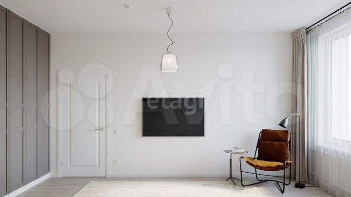 2-к. апартаменты, 51,7 м², 15/25 эт.