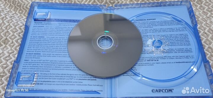 Диск Resident evil 6 на ps4