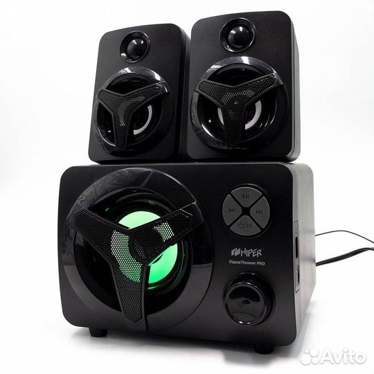 Акустическая система 2.1 с RHB 11вт новая