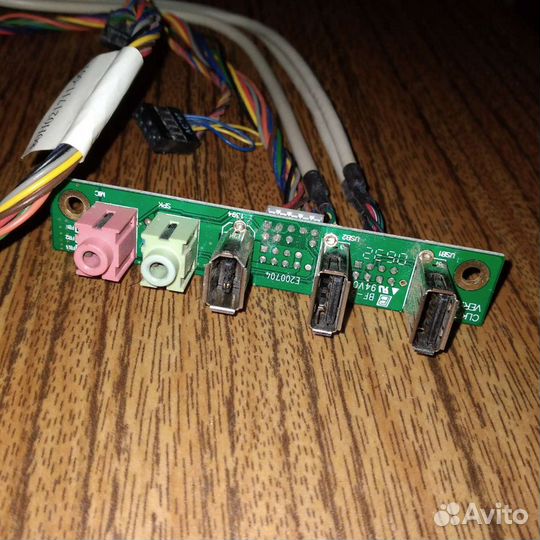 Планка в корпус 2USB +