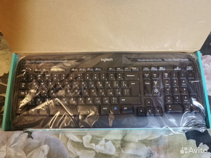 Logitech беспроводная клавиатура mk330