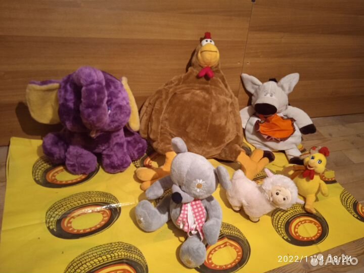 Детские мягкие игрушки 27 штук