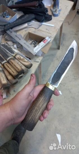 Нож охотничий ручной работы