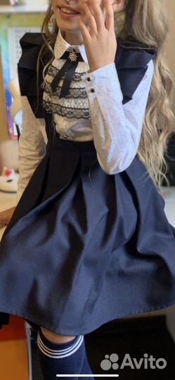 Блузка школьная 146