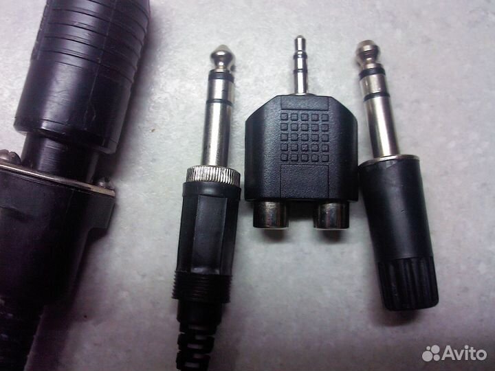 Переходники jack 6,3, DIN, RJ45, 2RCA- 3,5 Jack