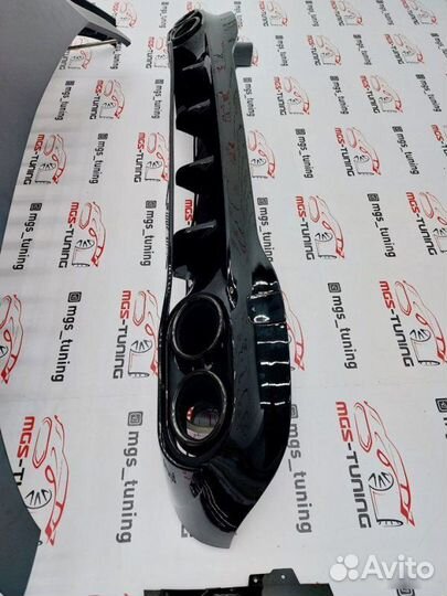 Обвес в стиле CLA45 AMG Black для Mercedes CLA 118