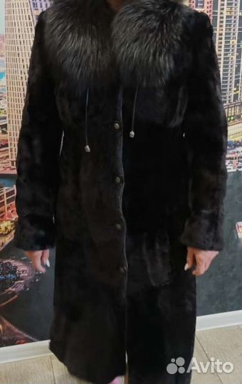 Шуба мутоновая