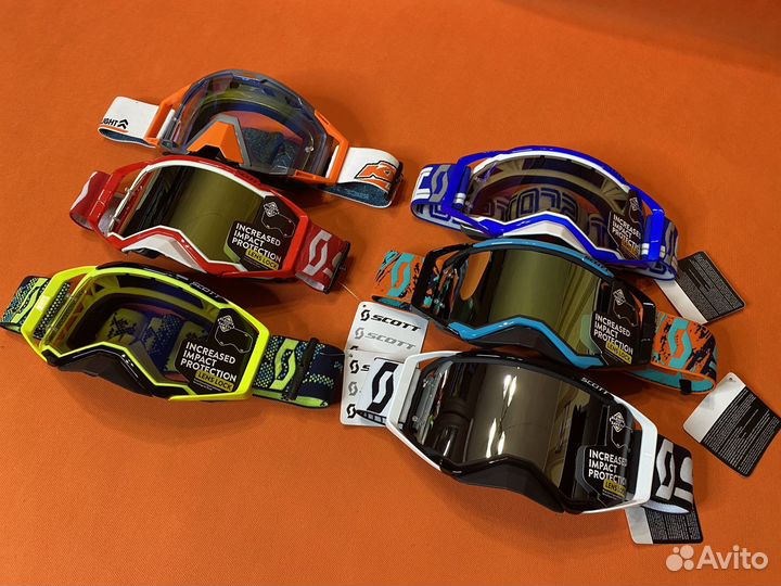 Очки для велосипеда мотокросса сноуборда
