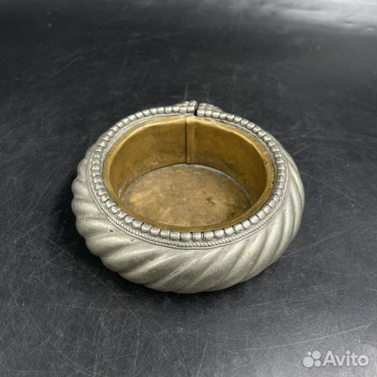 Браслет старинный индийский шкатулка пепельница
