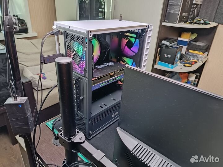 Игровой комп на Intel 12100F+ GTX1070 8Gb