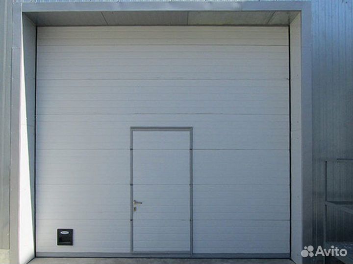Гаражные секционные ворота бытовые и промышленные