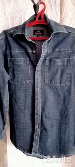 Джинсовая рубашка