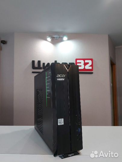 Пк Acer Aspire X Intel Core i3-10100 3.60 GHz / In