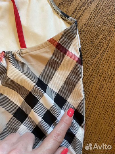 Купальник для девочки burberry 98